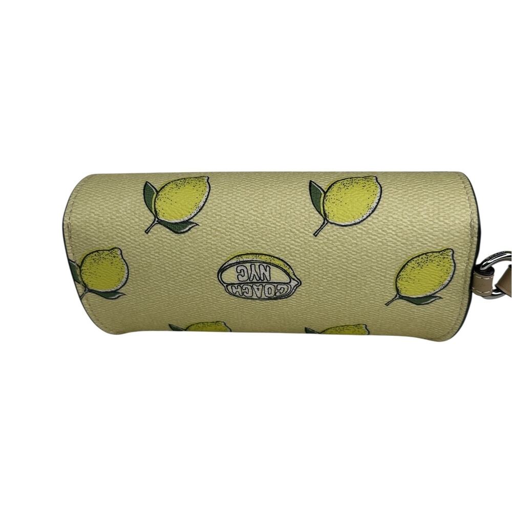 Coach Sunglass Case With Lemon Print - Picture 3 of 9